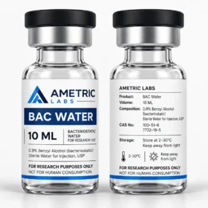 Ametric Labs BAC Water 10 ml laboratory research material vial